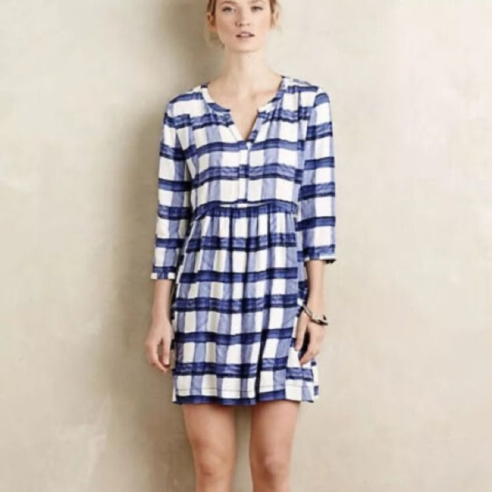 Anthro Devery Shirtdress